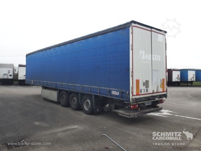 Auflieger mit Pritsche & Plane Schmitz Cargobull Semitrailer Curtainsider Standard Hayon
