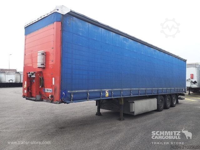 Auflieger mit Pritsche & Plane Schmitz Cargobull Semitrailer Curtainsider Standard Hayon