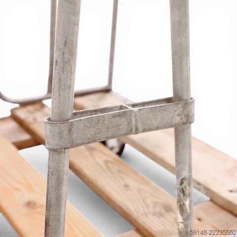 Used 2-Sides clamp fences + 2 tensioning belts, L: 800, W: 680, H: 1680 (mm).  744ltr, L: Kruizinga 98-2947GB