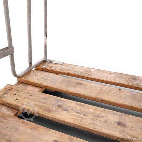 Used 2-Sides clamp fences + 2 nylon tensioning belts , L: 800, W: 720, H: 1680 (mm). Kruizinga 98-3409GB