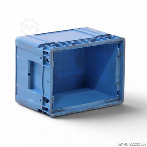 Used Euronorm stacking bins KLT all walls closed, L: 400, W: 300, H: 280 (mm).  20ltr, L: Kruizinga 98-3916GB-PAL