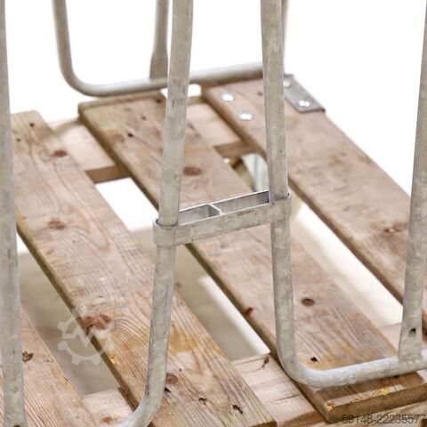 Used 2-Sides clamp fences + 2 nylon tensioning belts , L: 800, W: 720, H: 1700 (mm). Kruizinga 98-4574GB