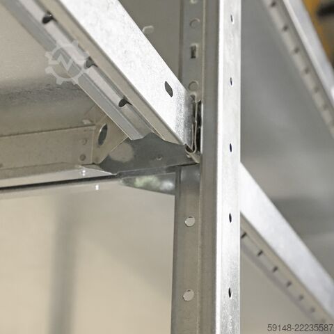 Gebrauchte Fachbodenregale Anbauregal, B: 1030, T: 640, H: 2200 (mm). , B: 1030, T: 640, Kruizinga 98-536GB-AB
