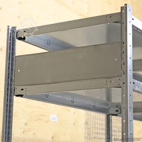 Gebrauchte Fachbodenregale Anbauregal, B: 1030, T: 640, H: 2200 (mm). , B: 1030, T: 640, Kruizinga 98-536GB-AB