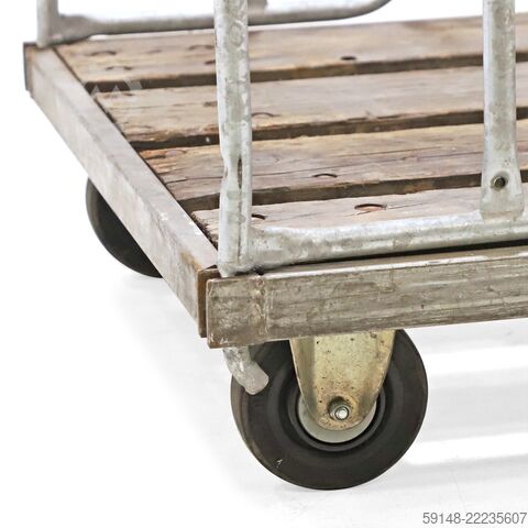 Used 2-Sides clamp fences + 2 tensioning belts, L: 800, W: 720, H: 1680 (mm).  792ltr, L: Kruizinga 98-6926GB