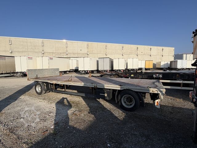 Open trailer Meusburger MPJ-2  2 Achs Prischenanhänger