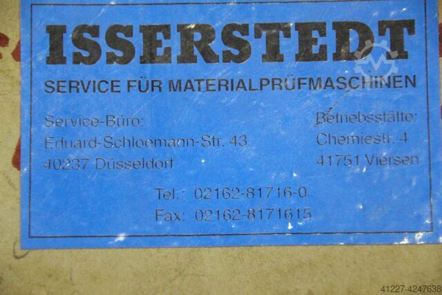 Dial gauge for hardness tester Isserstedt WOLPERT Testor HT