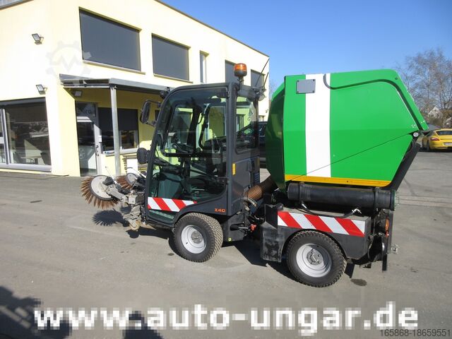Kehrmaschine Holder X40 / X45 Baujahr 2017 Knicklenkung Kehr