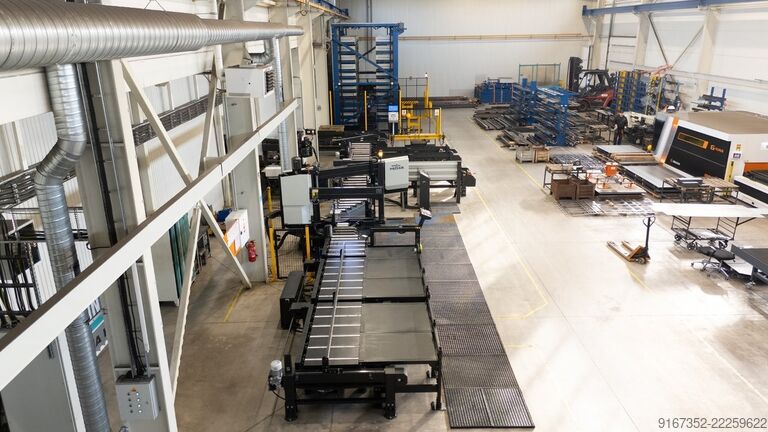 Bandsäge für Metall mit Manipulationslinie PEGAS-GONDA 540 Horizont X-CNC - cutting line XY