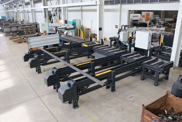 Bandsäge für Metall mit Manipulationslinie PEGAS-GONDA 540 Horizont X-CNC - cutting line XY