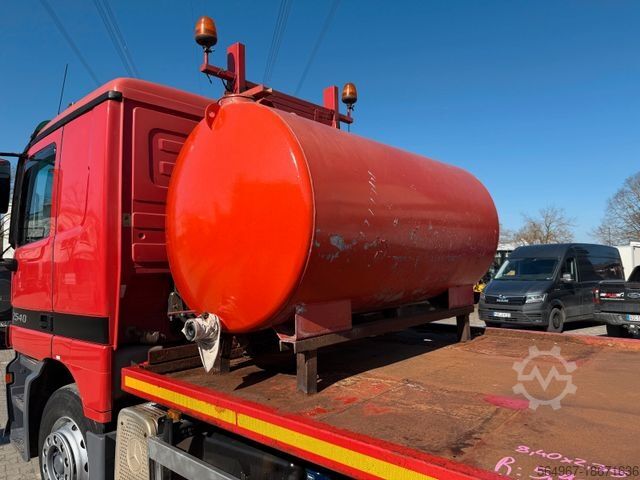 Abschleppwagen MERCEDES-BENZ 2540 Actros Baumaschinetransporter hydr. Rampe