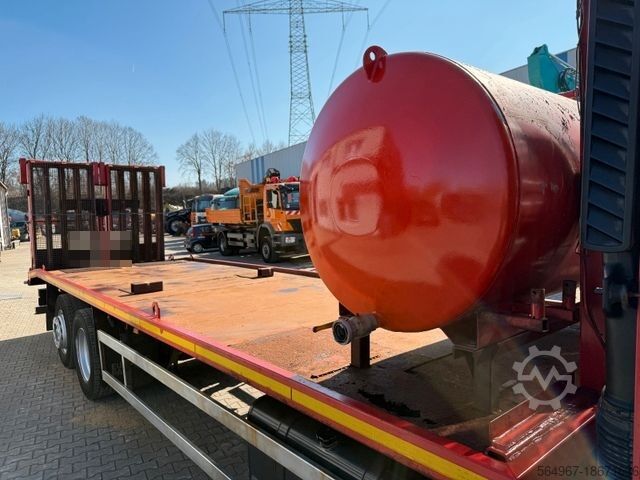 Abschleppwagen MERCEDES-BENZ 2540 Actros Baumaschinetransporter hydr. Rampe