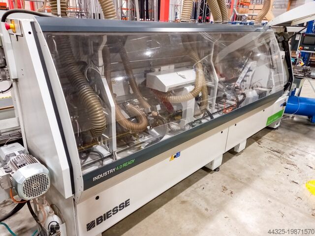 Einseitige Kantenanleimmaschine BIESSE + FORMETAL AKRON 1440 A