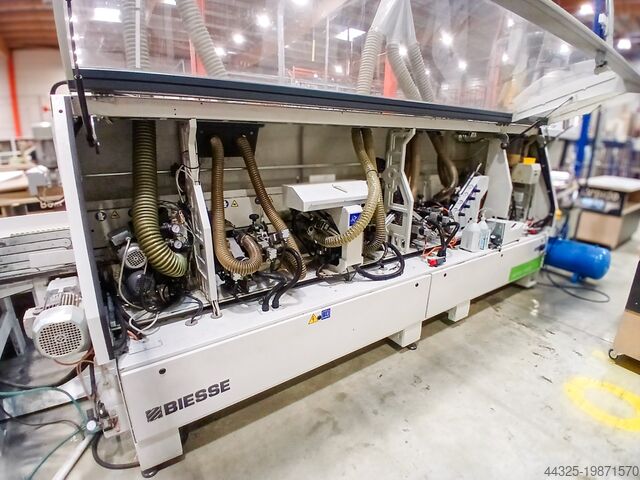 Einseitige Kantenanleimmaschine BIESSE + FORMETAL AKRON 1440 A
