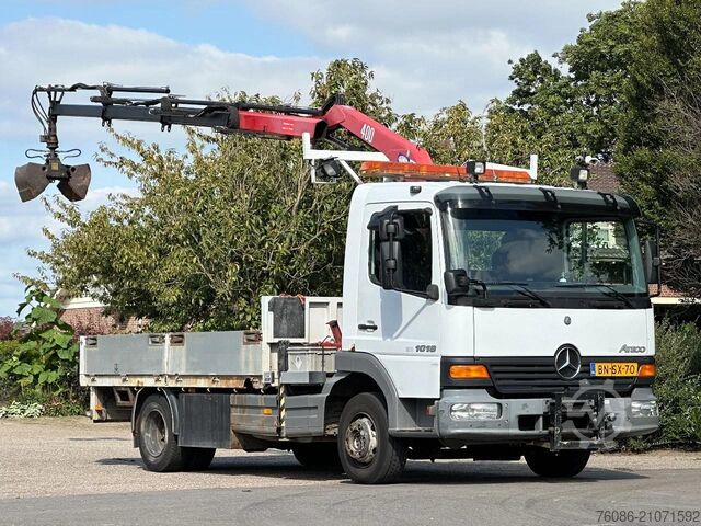 Kranwagen Mercedes-Benz Atego 1018 KRAAN/CRANE HMF403!!129tkm