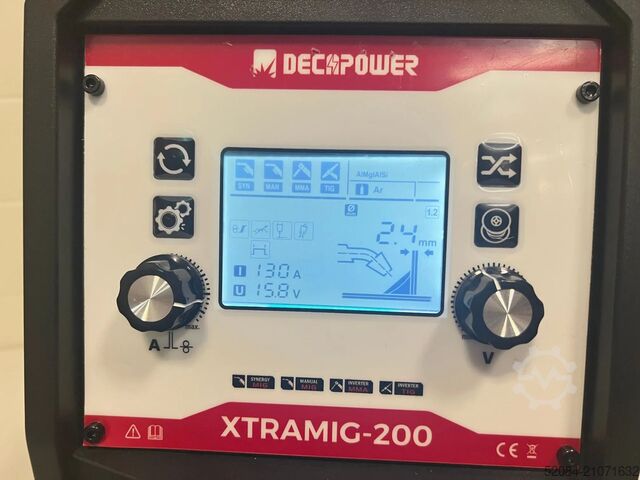 Schweißgerät 4 in 1 Kombi Inverter XTRAMIG-200 