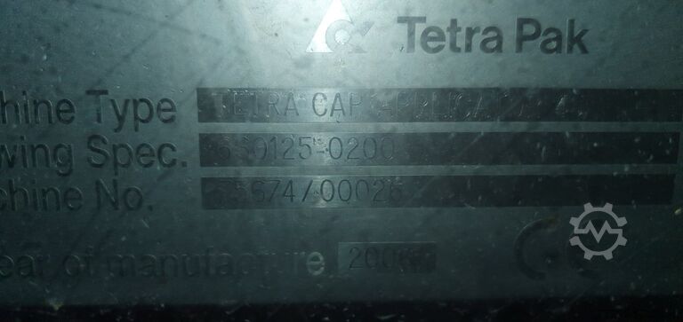 Getränkemaschine TETRA PAK CAP APPLICATOR TCA45 HELICAP27 1000 PRISMA