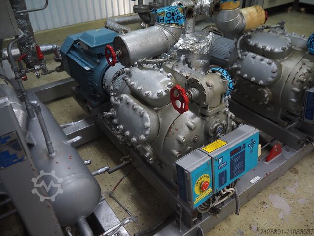 Komplettes Ammoniak-Kühlsystem Retech, Sabroe, Tortmans, Alfa Laval PSH-0820, COSB 411904