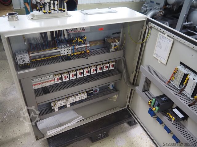 Komplettes Ammoniak-Kühlsystem Retech, Sabroe, Tortmans, Alfa Laval PSH-0820, COSB 411904