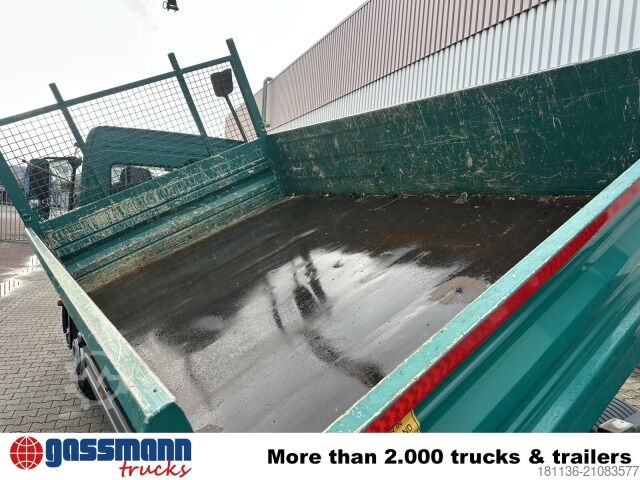 Transporter mit Kipper Mercedes-Benz Atego 818 L 4x2, Kran Hiab X-Duo 078 BS-2, 2x AHK