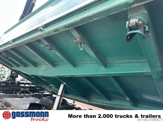 Transporter mit Kipper Mercedes-Benz Atego 818 L 4x2, Kran Hiab X-Duo 078 BS-2, 2x AHK