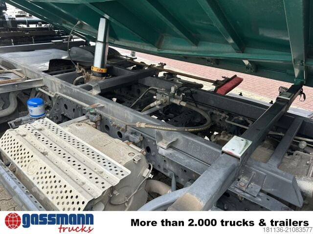 Transporter mit Kipper Mercedes-Benz Atego 818 L 4x2, Kran Hiab X-Duo 078 BS-2, 2x AHK