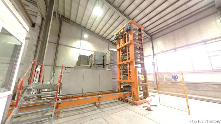 Betonsteinfertigungsanlage FORM IMPIANTI FI 1200 DA