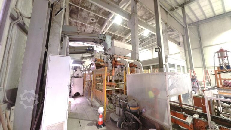 Betonsteinfertigungsanlage FORM IMPIANTI FI 1200 DA