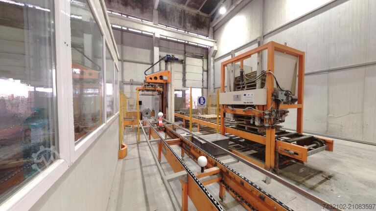 Betonsteinfertigungsanlage FORM IMPIANTI FI 1200 DA
