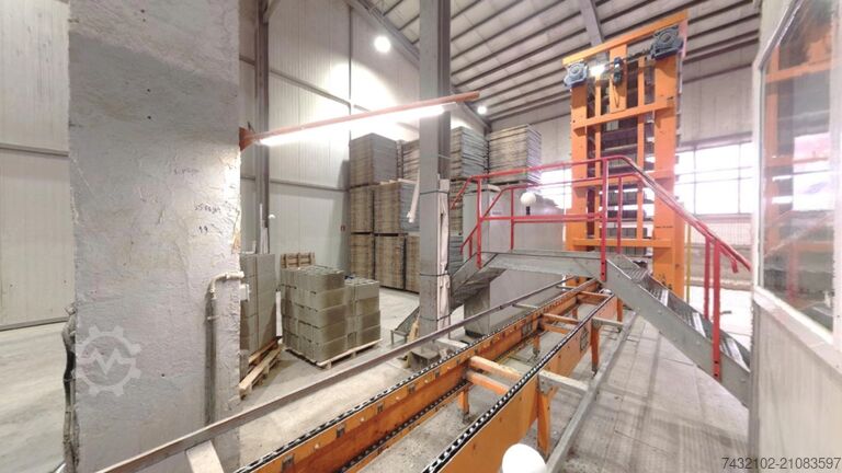 Betonsteinfertigungsanlage FORM IMPIANTI FI 1200 DA