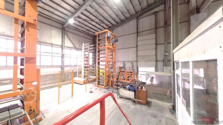 Betonsteinfertigungsanlage FORM IMPIANTI FI 1200 DA