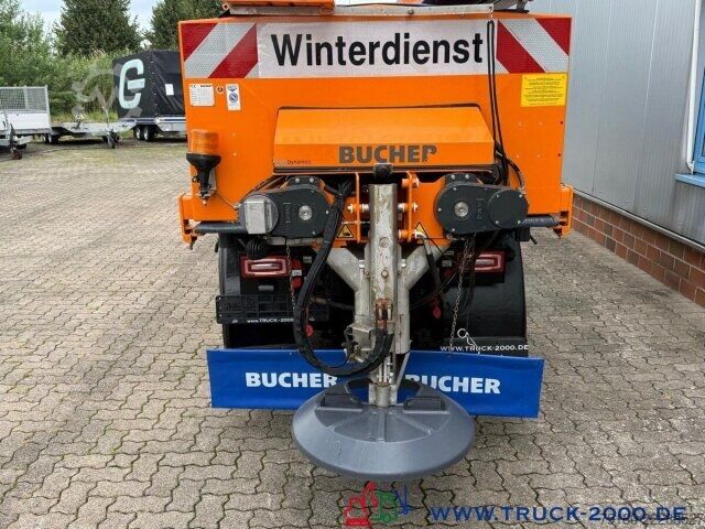 High top van Multicar Hansa AZP 1003L Winter + Streuer + Schild