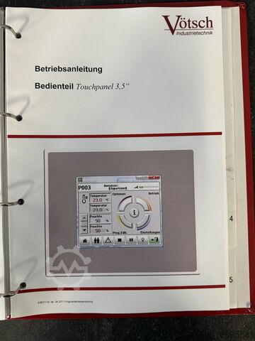 Control system Vötsch Pflanzenwuchsschrank -10 bis +45 Fitotron HGC 1014 V Schrank 1