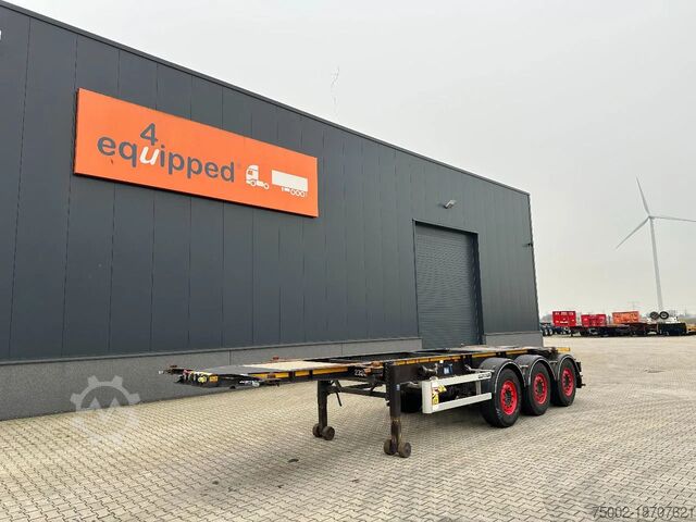 Container transportation Burg 20FT ADR (EX/II, EX/III, FL, AT) Chassis, Leerg...