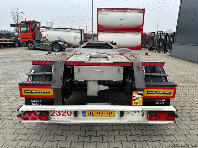 Container transportation Burg 20FT ADR (EX/II, EX/III, FL, AT) Chassis, Leerg...