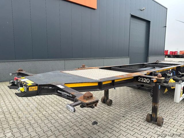 Container transportation Burg 20FT ADR (EX/II, EX/III, FL, AT) Chassis, Leerg...