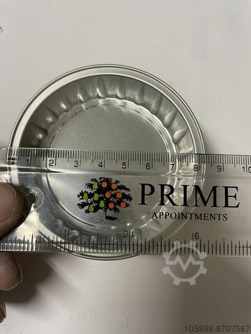 Linear sealing machine for foil pots Pamirex FDPm Linea Pak 4LP