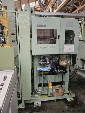 Decoiling/levelling/feeding line 15 t ARKU 