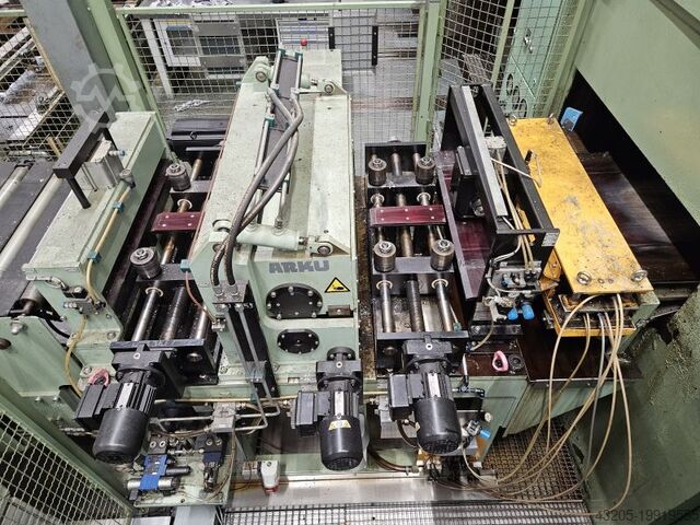 Decoiling/levelling/feeding line 15 t ARKU 