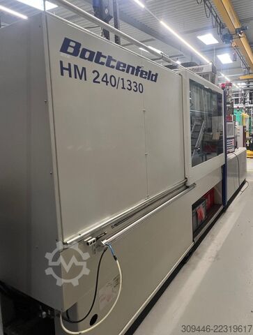 Injection molding machine Wittmann Battenfeld HM 240/1330 (servo)