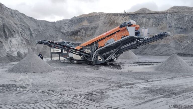 Schuttbrecher Polygonmach PTS155  track screen