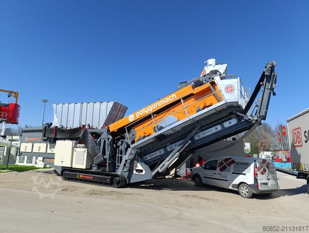 Schuttbrecher Polygonmach PTS155  track screen