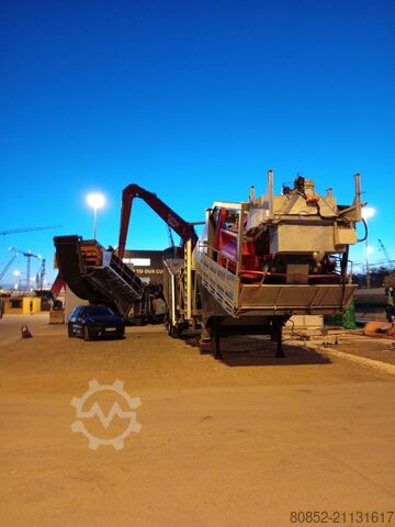 Schuttbrecher Polygonmach PTS155  track screen