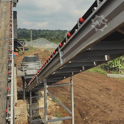 Brechanlage Polygonmach 350 tons per hour stationary crushing, screenin...