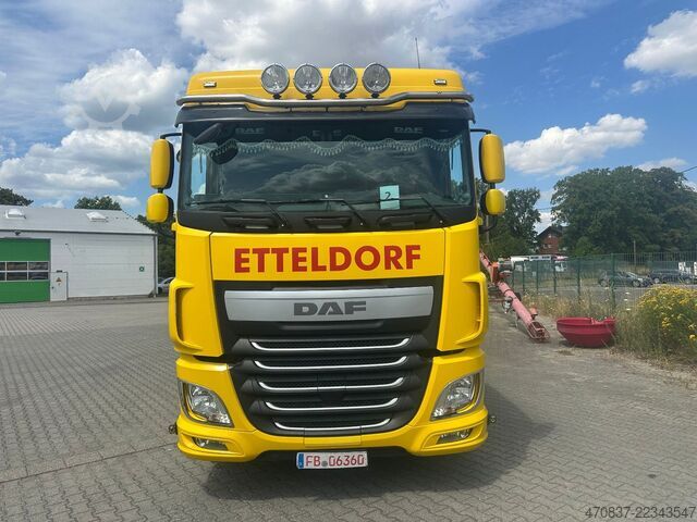 Tanker truck DAF XF 510 6x2-4 / 4 x Kammer /Silo/Heilting 30.000L