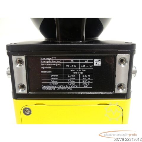 Component Sick MICS3-CBAZ40PZ1P01 Id. 1092720 microScan 3 Pro SN:21490928 - ! -