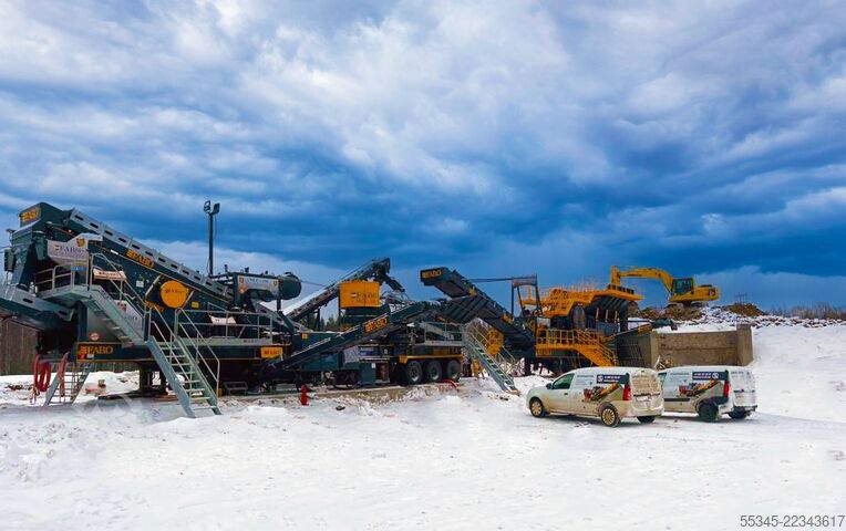 Crushing equipment/mobile crushing plant FABO Mobile Crushing Plant Mobile Jaw Crusher MCK-115