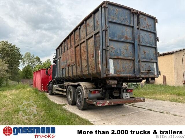 Abrollkipper Iveco Stralis AD260S46Y/PS 6x2, Lenk-/Lift, Kran Hyva