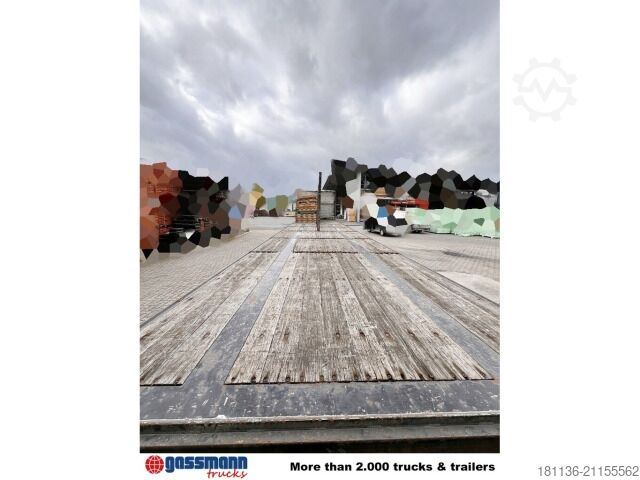 Auflieger mit Pritsche & Plane Schwarzmüller Schwarzmüller 2-A-Plateauauflieger,