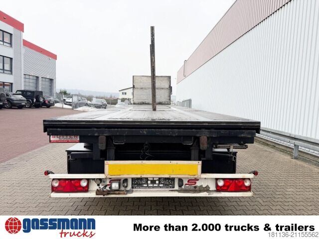 Auflieger mit Pritsche & Plane Schwarzmüller Schwarzmüller 2-A-Plateauauflieger,